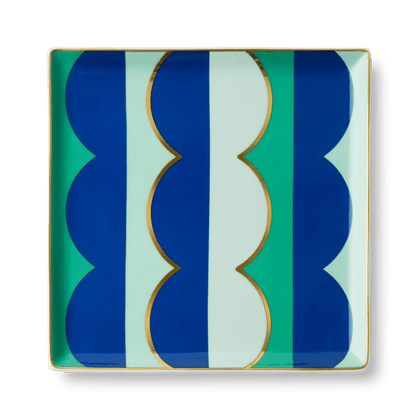 Riviera Wave Ceramic Tray-Octaevo - Maison Caldeira - Méditerranée - Maison Caldeira
