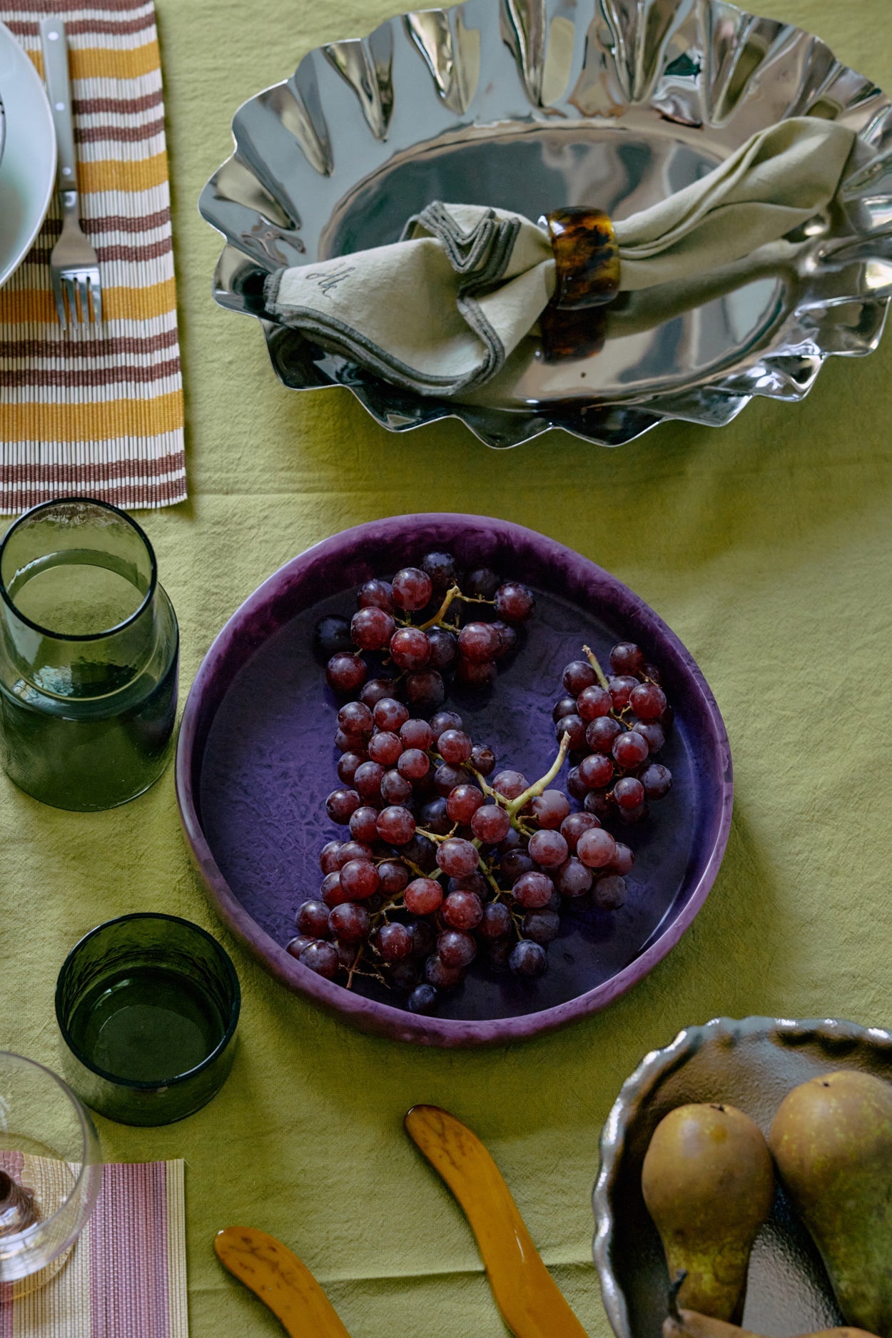 Saladier, prune - Maison Caldeira