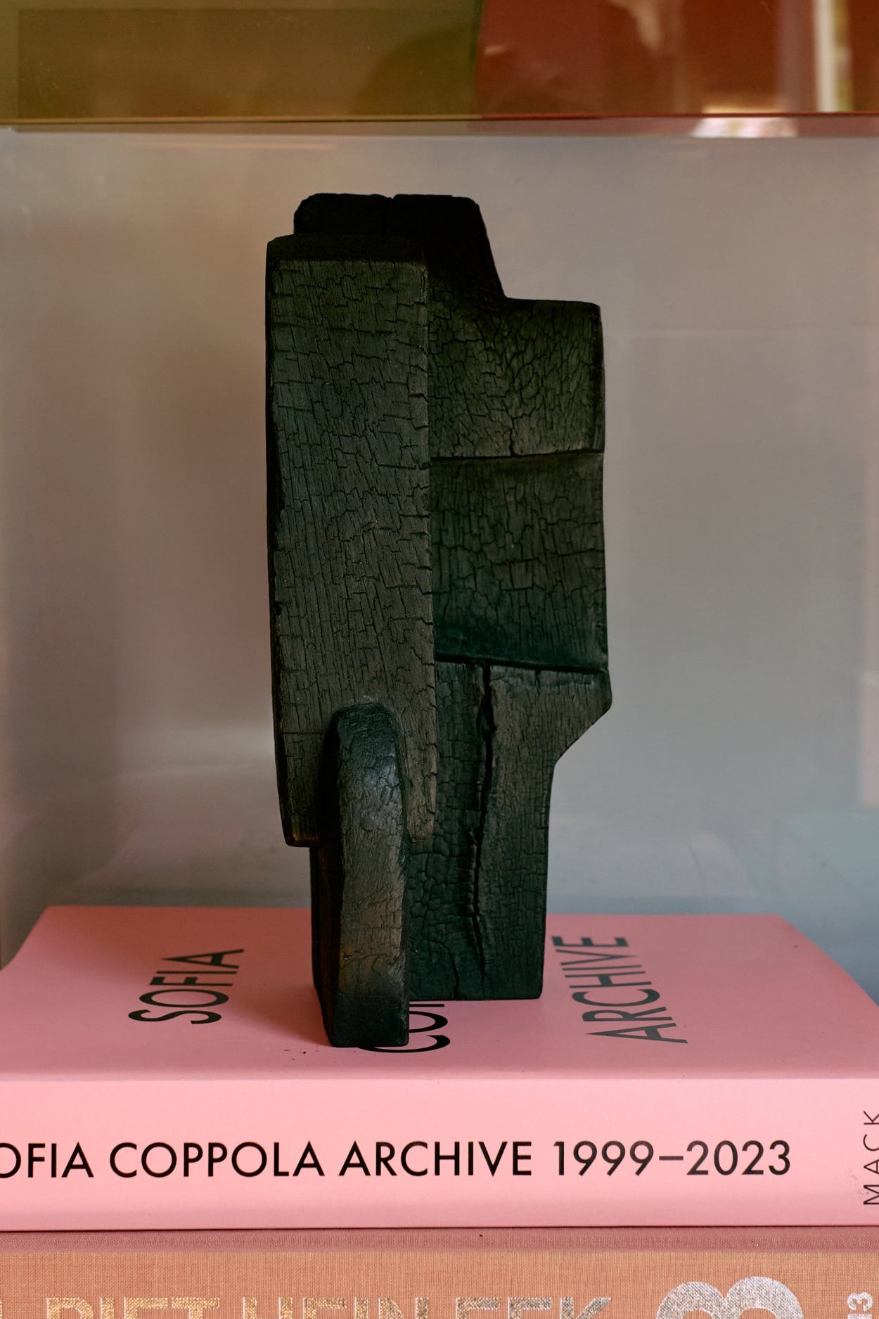 Sculpture en bois brûlé - Maison Caldeira