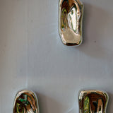Sculpture en verre chromé - Maison Caldeira