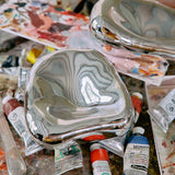 Sculpture en verre chromé - Maison Caldeira