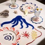 Set de table Amalfi - set de 2 - Octaevo - Esprit Méditérannéen - Maison Caldeira