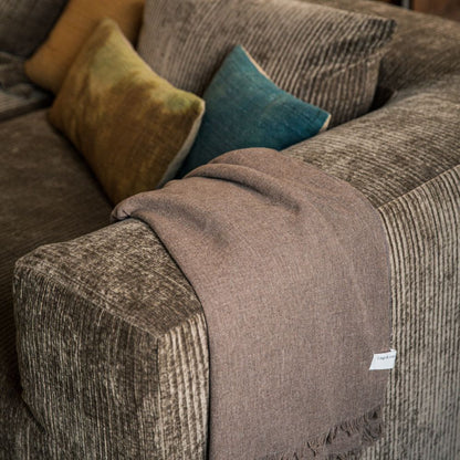 SLOW GEEK Sépia – Canapé 2 places en velours côtelé - Caldeira