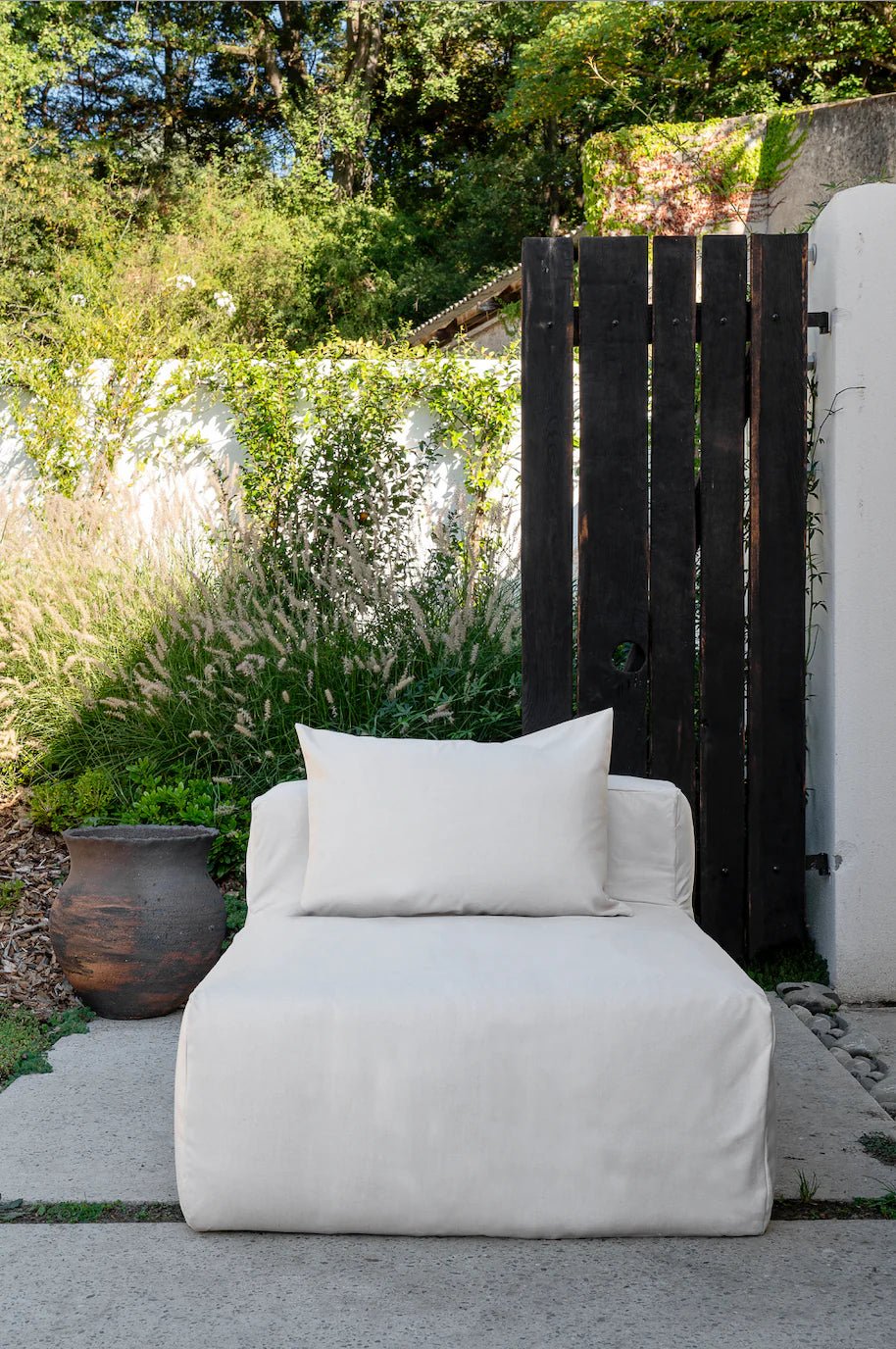 Solo TIN - Chauffeuse d'extérieur BLANC - Maison Caldeira