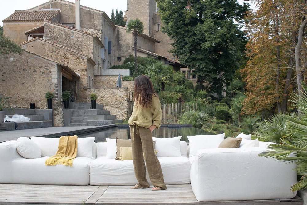 Solo TIN - Chauffeuse d'extérieur BLANC - Maison Caldeira