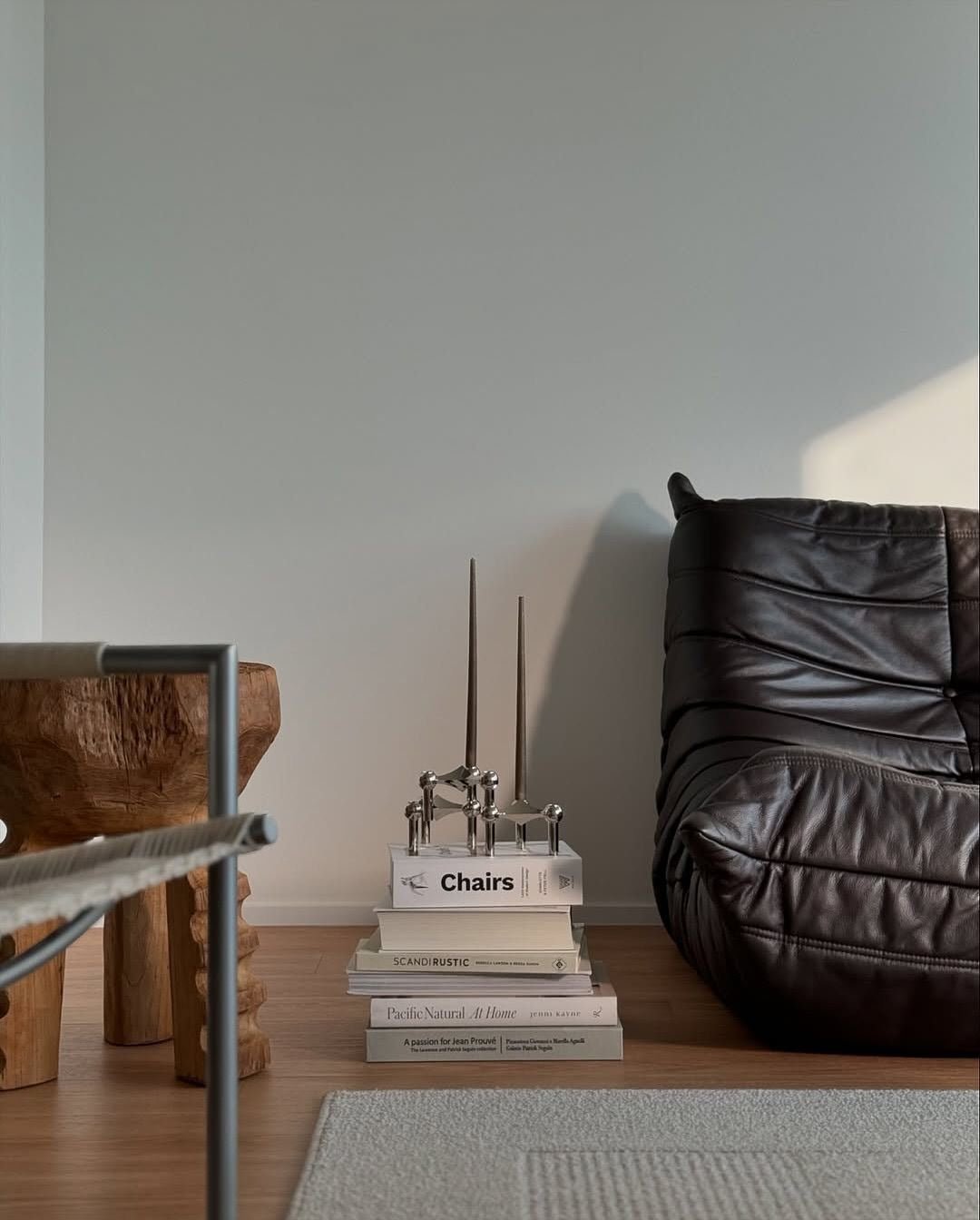 Support sur pied - Chrome - Maison Caldeira
