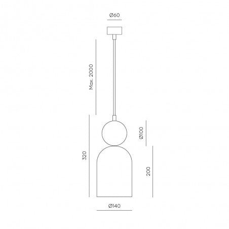 Suspension Bell - Maison Caldeira
