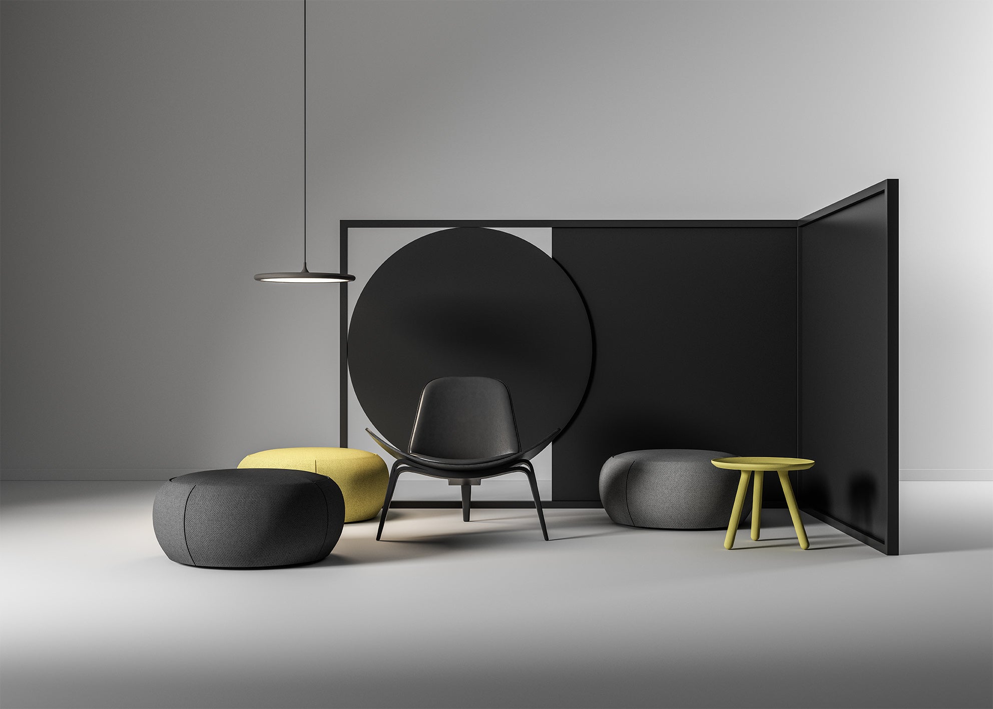 Suspension Bilancella TOOY – Design Roberto Giacomucci - Maison Caldeira