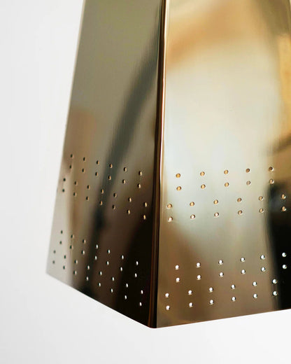 Suspension Bowie en laiton - Maison Caldeira