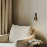 Suspension Chaumont nickel DCW éditions, luminaire design industriel chic sélection Maison Caldeira