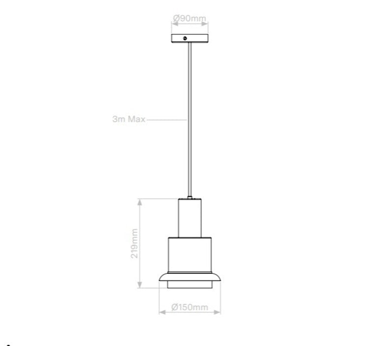 Suspension Chaumont – Nickel | DCW éditions | Maison Caldeira - Caldeira