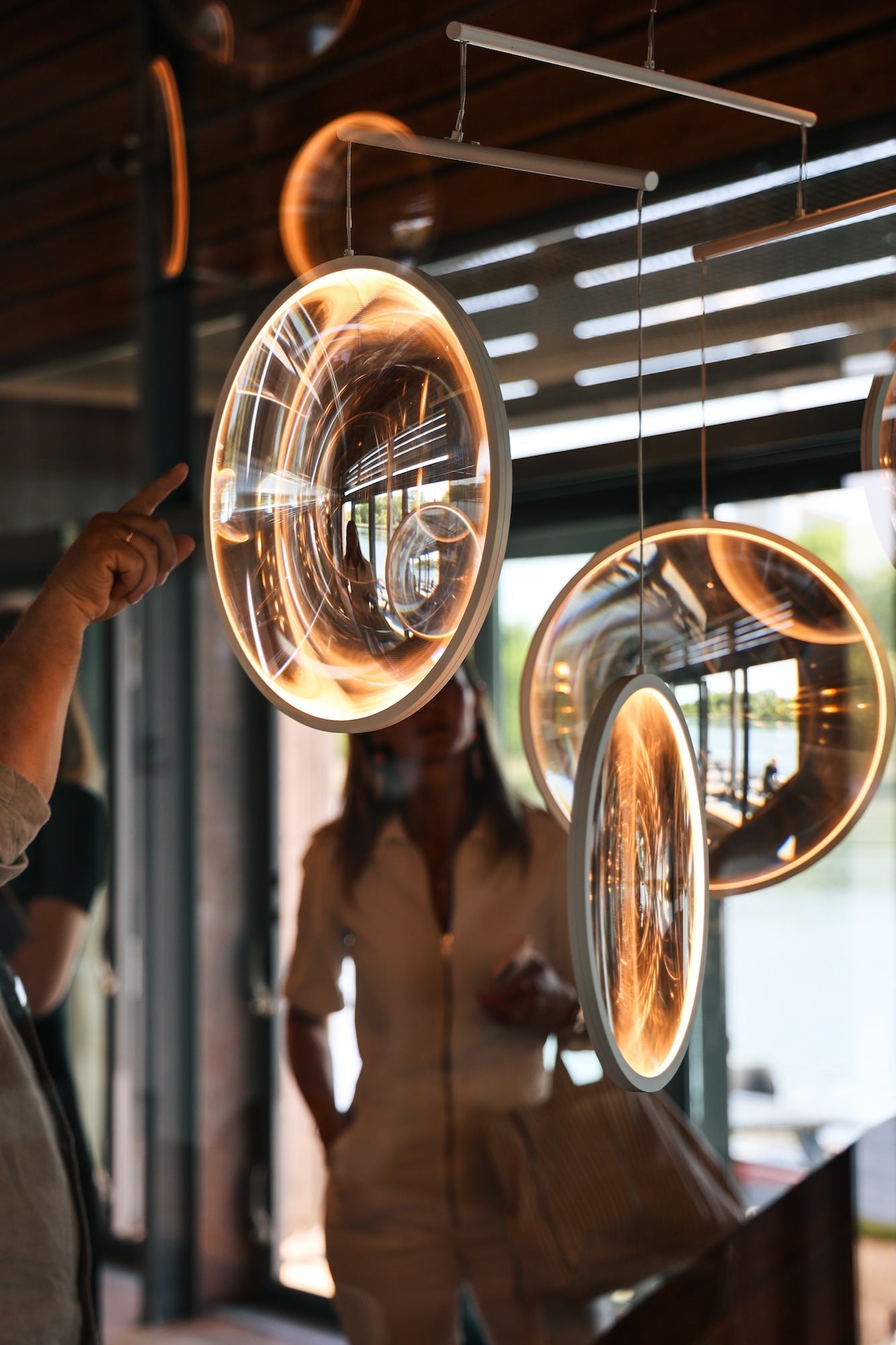 Suspension Focus x5 - Yuji Okitsu - Dcw editions - Design Contemporain - Maison Caldeira