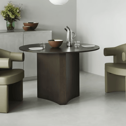 Table à manger Bue - Chêne brun - Normann Copenhagen - Scandinave - Maison Caldeira