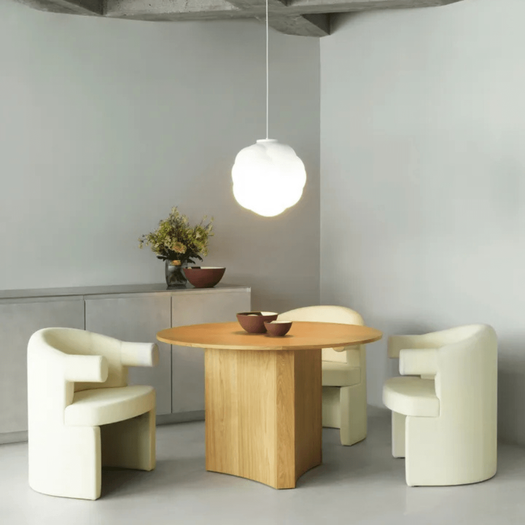 Table à manger Bue - Chêne naturel - Normann Copenhagen - Scandinave - Maison Caldeira