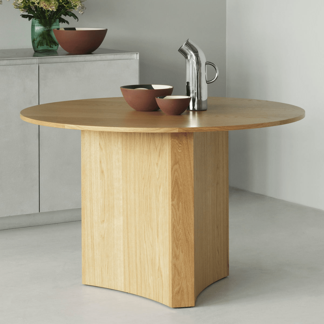 Table à manger Bue - Chêne naturel - Normann Copenhagen - Scandinave - Maison Caldeira