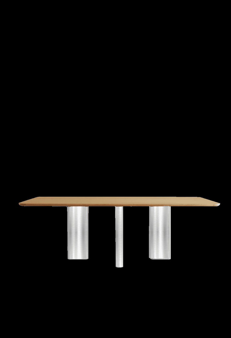 Table À Manger Chrysoline - Frêne Naturel - Maison Caldeira