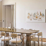 Table À Manger Chrysoline - Laqué Ambre - Maison Caldeira
