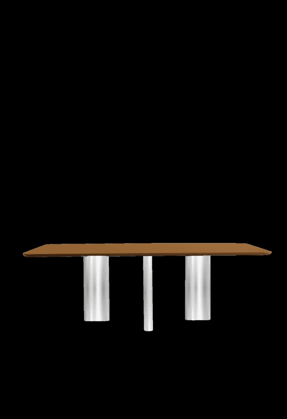 Table À Manger Chrysoline - Laqué Caramel - Maison Caldeira