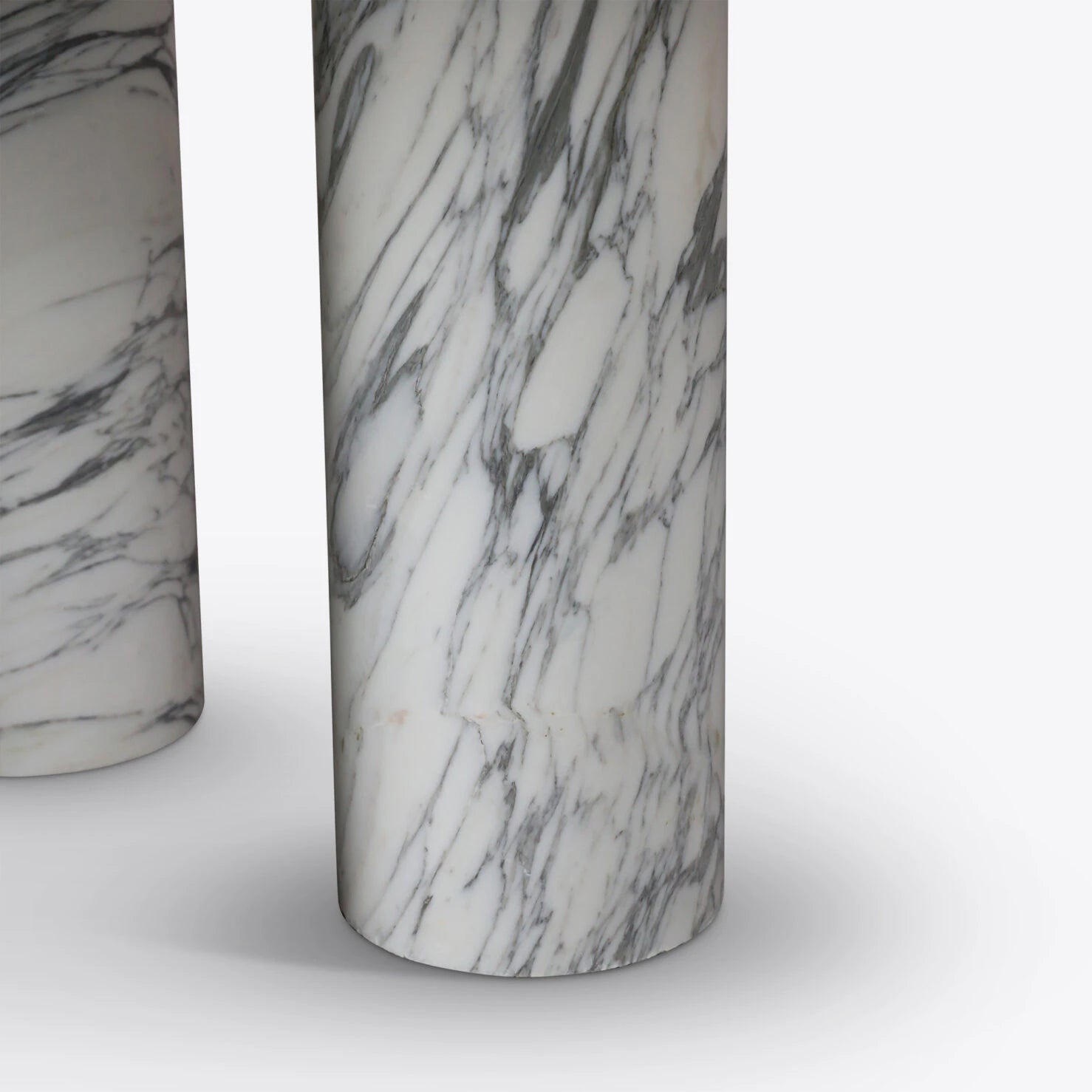 Table à Manger Olivia en Marbre Arabescato - Caldeira