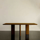 Table A Manger Rectangulaire Joe - Finition Teck - Maison Caldeira