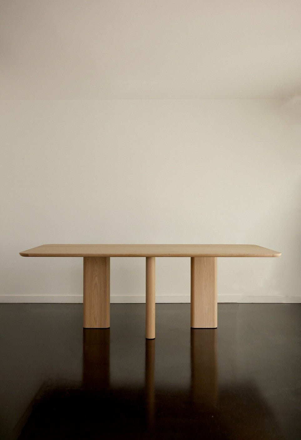 Table A Manger Rectangulaire Joe - Frêne Naturel - Maison Caldeira