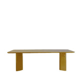 Table A Manger Rectangulaire Victoire - Bois Laqué Ambre - Maison Caldeira