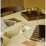 Table A Manger Rectangulaire Victoire - Finition Teck - Maison Caldeira