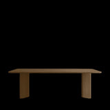 Table A Manger Rectangulaire Victoire - Frêne Finition Noyer - Maison Caldeira
