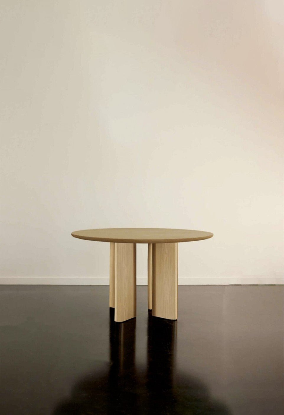 Table A Manger Ronde Joe - Frêne Naturel - Maison Caldeira