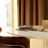 Table A Manger Ronde Joe - Laqué Crème - Maison Caldeira