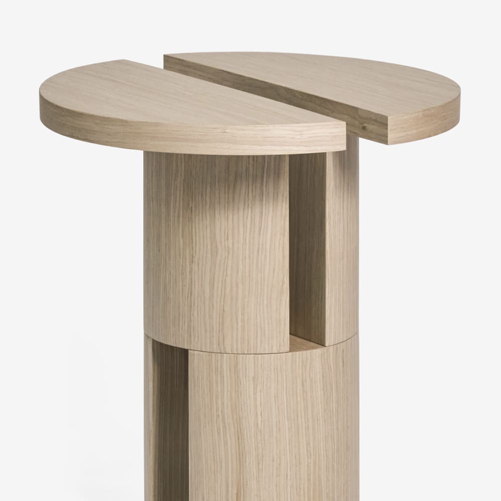 Table basse Biblio Round L - Woo - Woo - Design Contemporain - Maison Caldeira