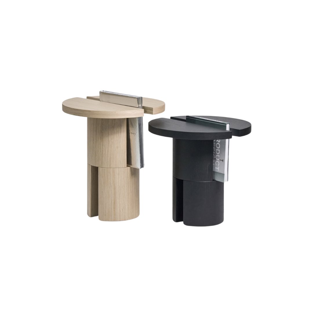 Table basse Biblio Round S - Woo - Woo - Design Contemporain - Maison Caldeira