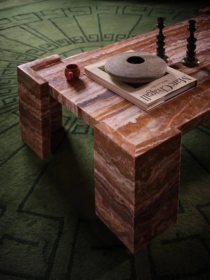 Table basse Harper – Red Jade - Caldeira