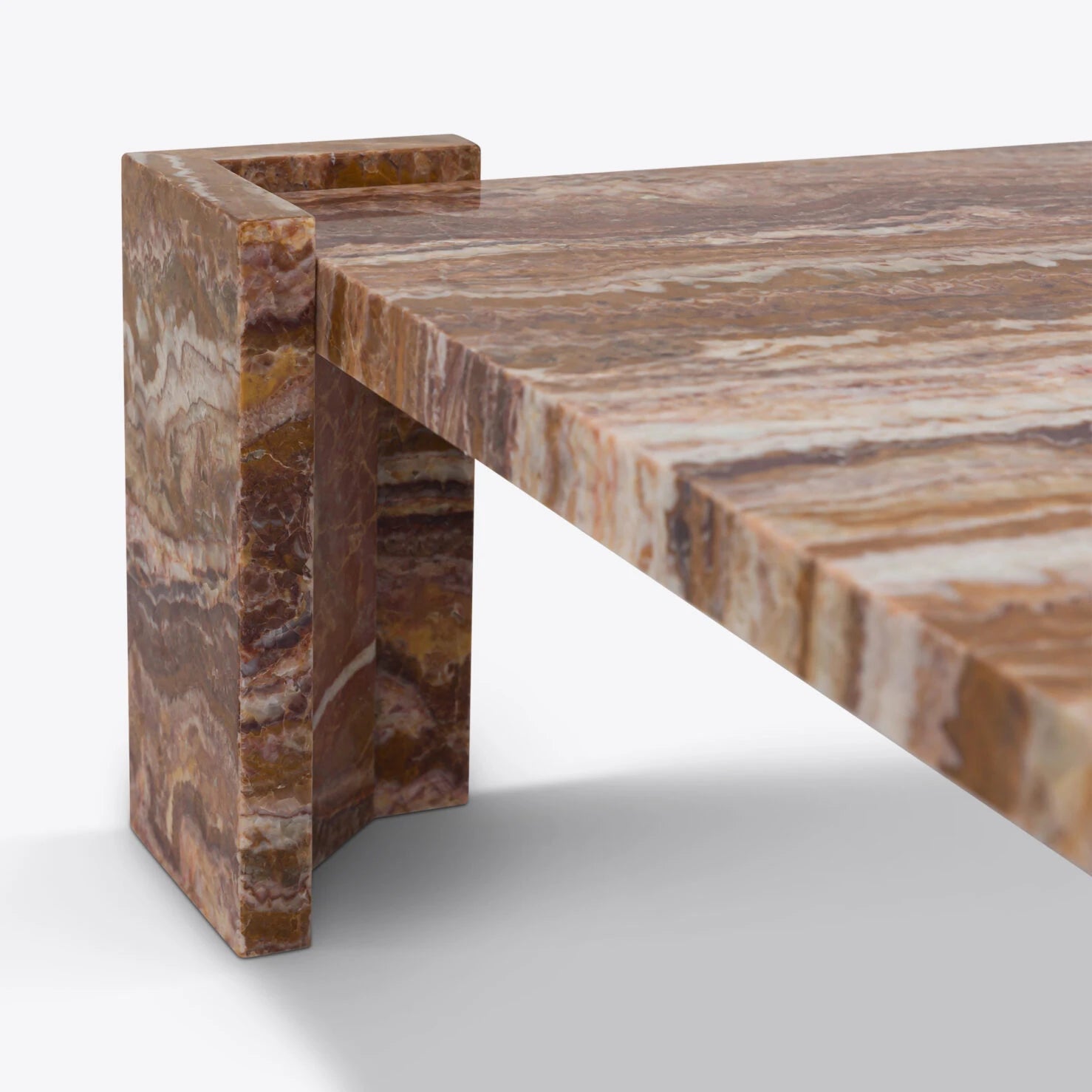 Table basse Harper – Red Jade - Caldeira