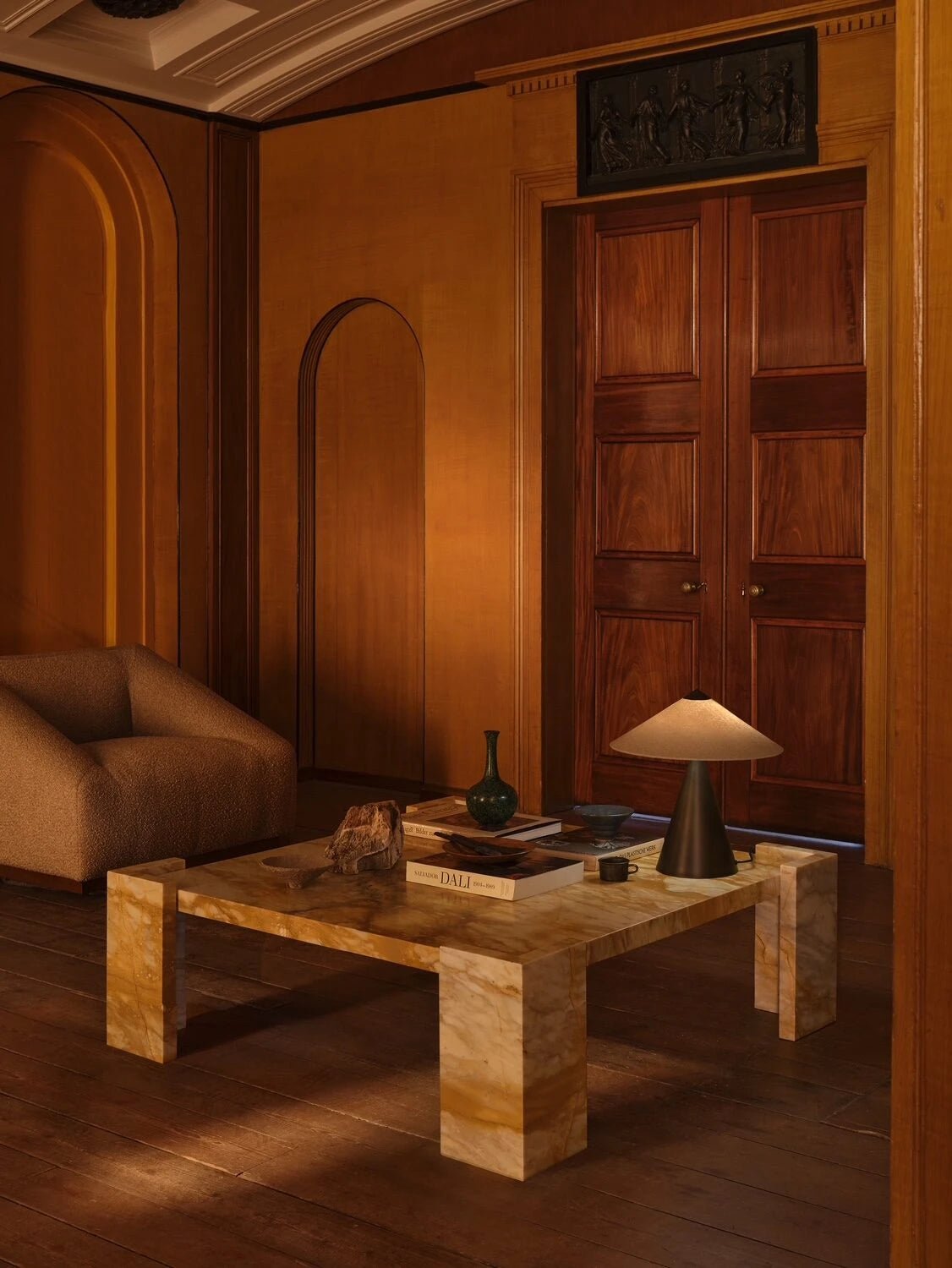 Table basse Harper – Red Jade - Caldeira