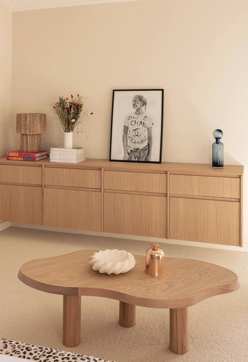 Table Basse Jeanne - Finition Chêne Naturel - Maison Caldeira