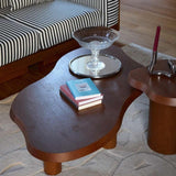 Table Basse Jeanne - Finition Noyer - Maison Caldeira