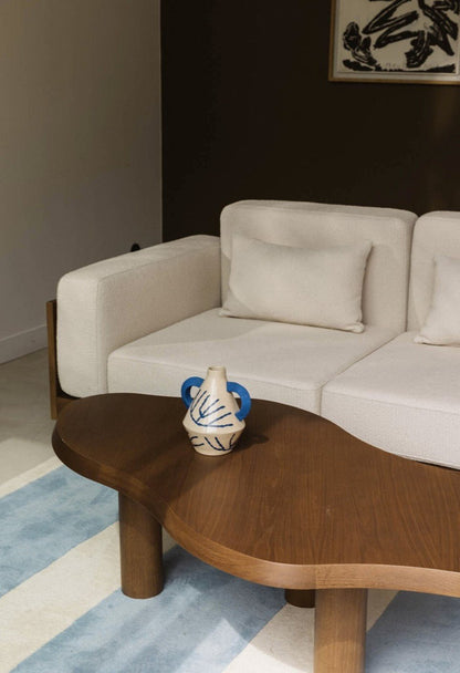 Table Basse Jeanne - Finition Teck - Maison Caldeira