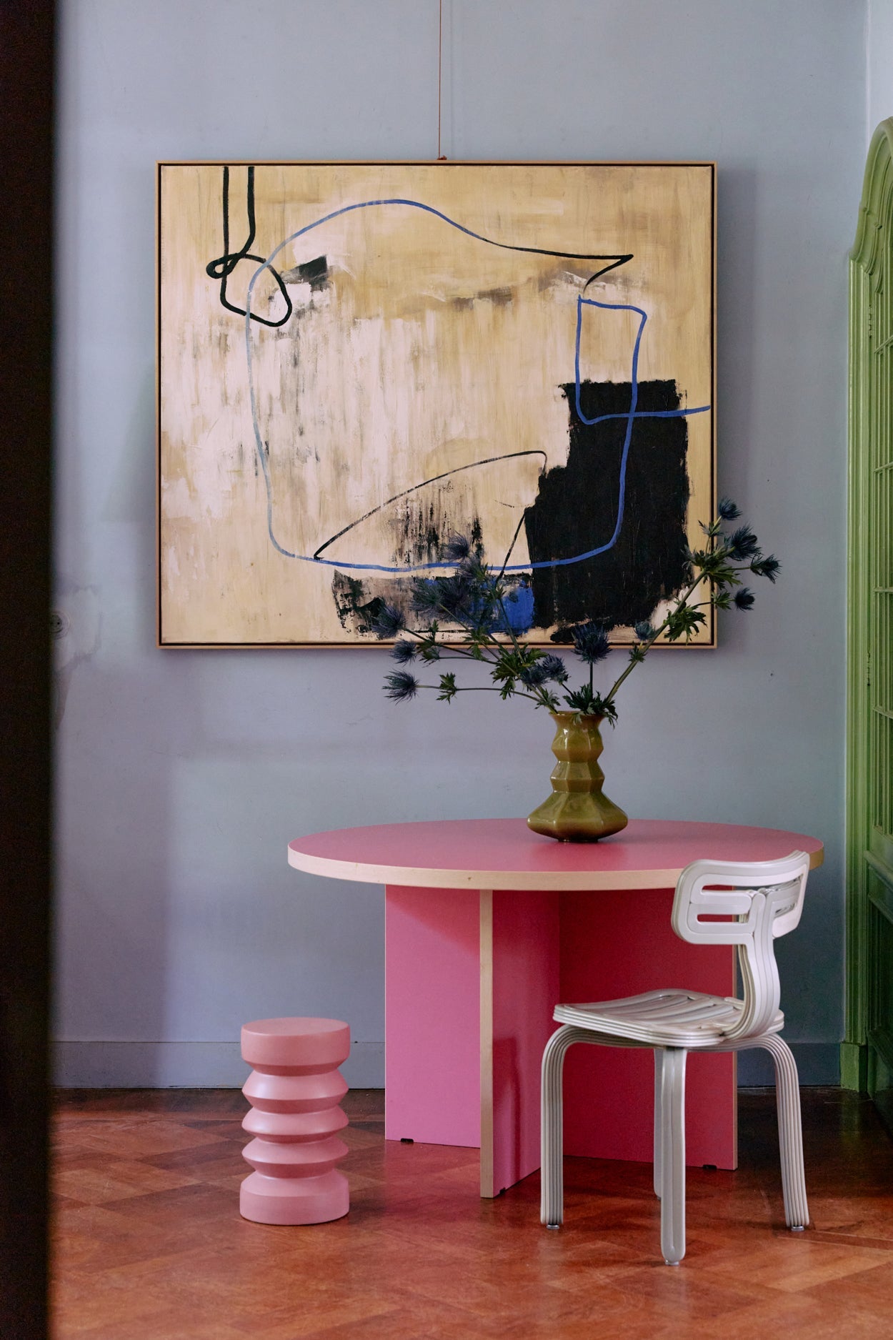 Table d'appoint en grès - Maison Caldeira