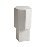 Table d'appoint Quartz - Blanc - Maison Caldeira