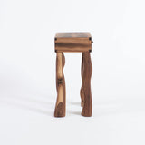 Table de Chevet avec Tiroir en Châtaignier. - Maison Caldeira