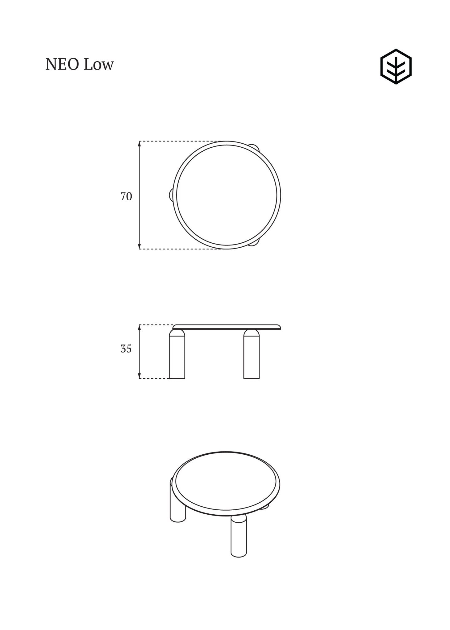Table Neo High - Maison Caldeira