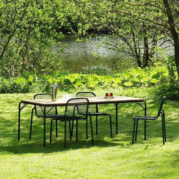 Table d'extérieur Vig - Verte - Normann Copenhagen - Scandinave - Maison Caldeira