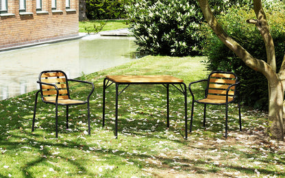 Table d'extérieur Vig - Verte - Normann Copenhagen - Scandinave - Maison Caldeira