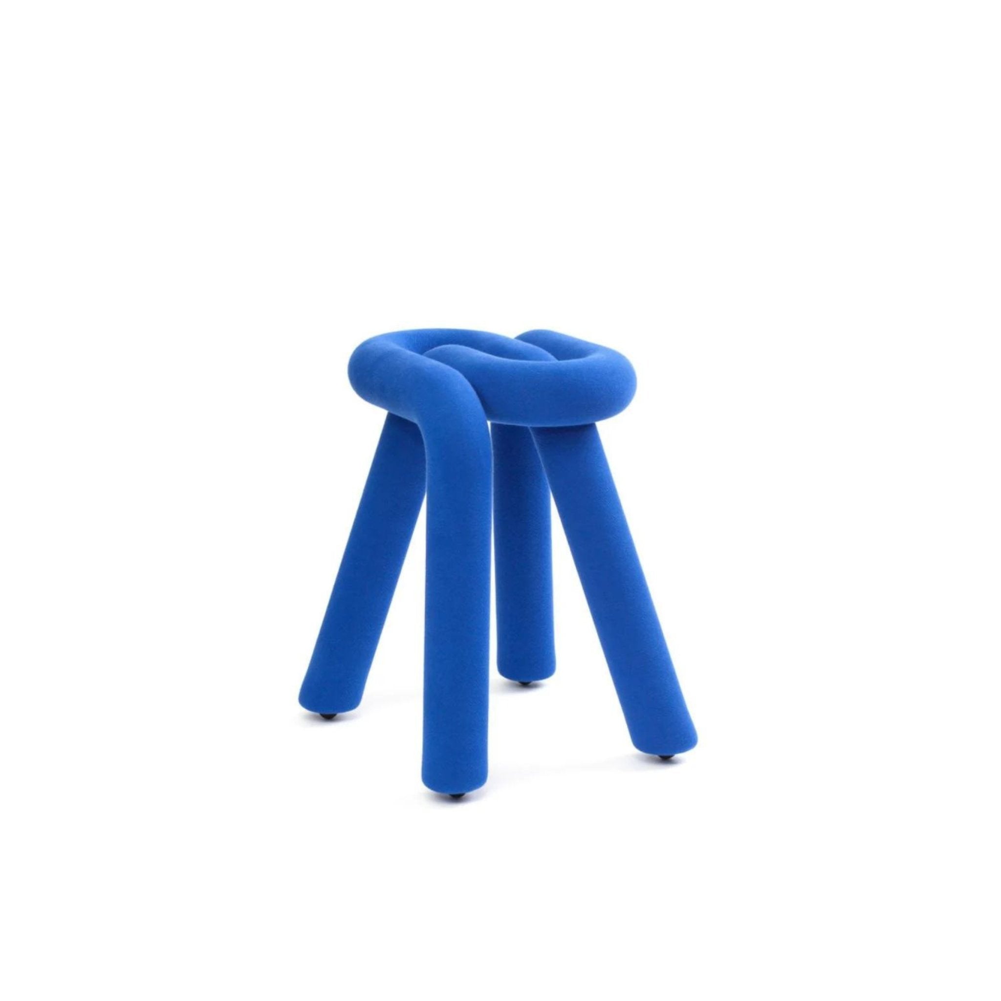 Tabouret Bold - Bleu électrique - Moustache - Design Contemporain - Maison Caldeira