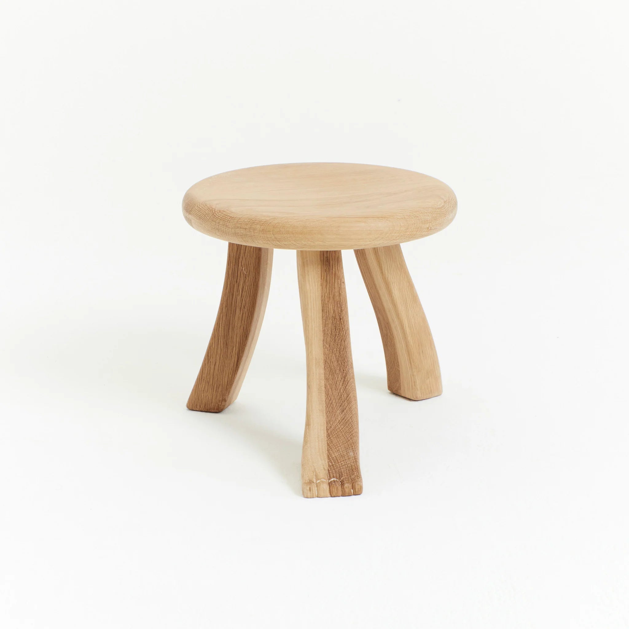 Tabouret Foot Stool en Châtaignier Massif - bois clair - Maison Caldeira