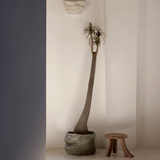 Tabouret Foot Stool en Châtaignier Massif - foncé - Maison Caldeira