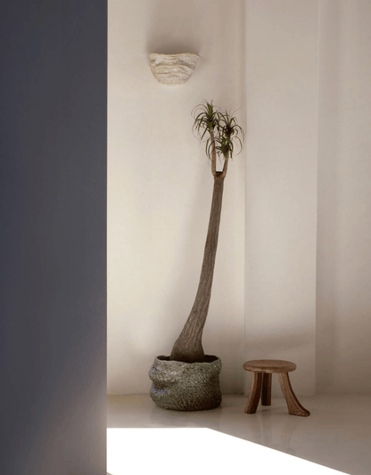 Tabouret Foot Stool en Châtaignier Massif - foncé - Projects123A - Méditerranée - Maison Caldeira