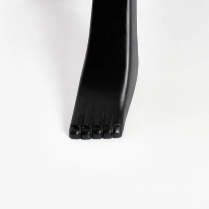 Tabouret Foot Stool en Châtaignier Massif - noir - Projects123A - Méditerranée - Maison Caldeira