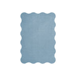 Tapis "Scallop" Light Blue - Maison Caldeira